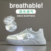 2024夏季小白鞋新款韩版ins女学生增高透气运动板鞋潮休闲鞋SH602